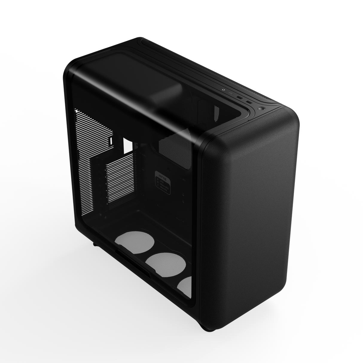 HYTE X50 Midi-Tower – Mesh Pitch Black