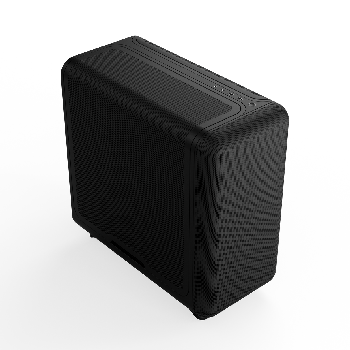 HYTE X50 Midi-Tower – Pitch Black