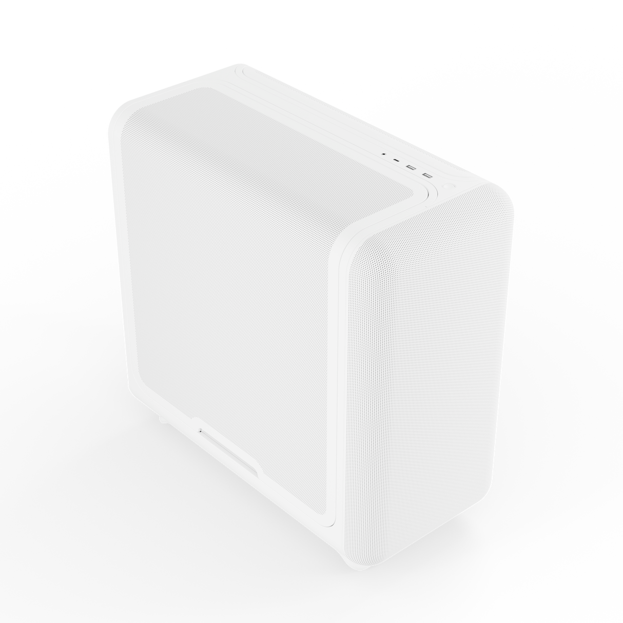 HYTE X50 Midi-Tower – Mesh Snövit