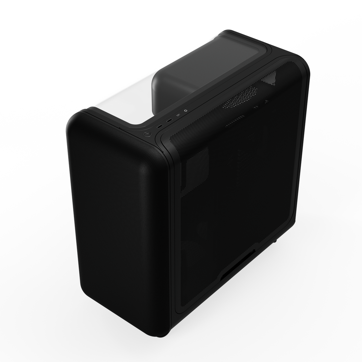 HYTE X50 Midi-Tower – Mesh Pitch Black