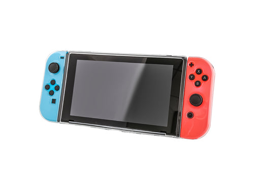 Nyko Thin Case – transparent cover til Nintendo Switch – cover monteret på Switch – konsol medfølger ikke