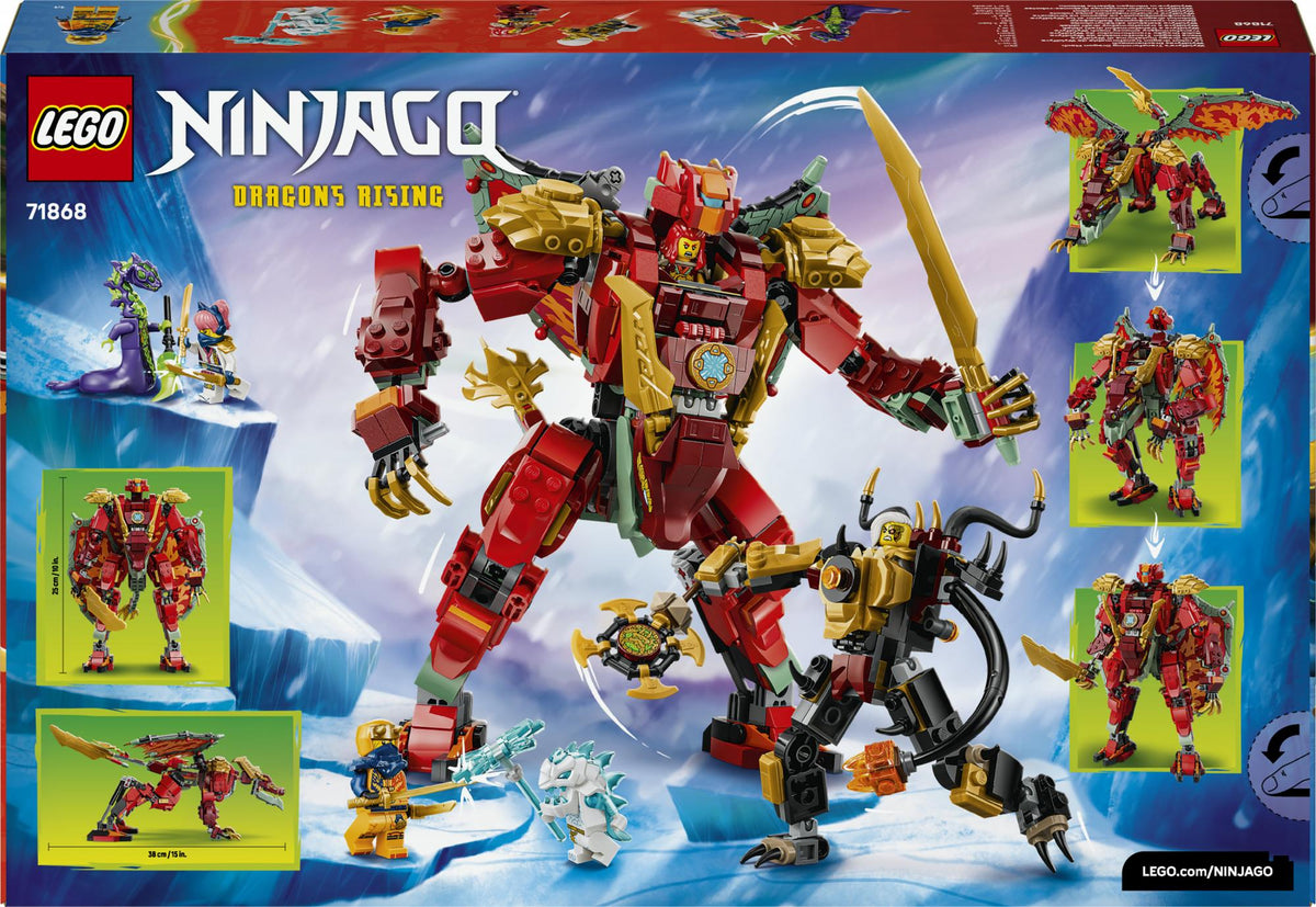 LEGO - Ninjago - Wyldfyre's Transforming Dragon Mech (71868) LEGO
