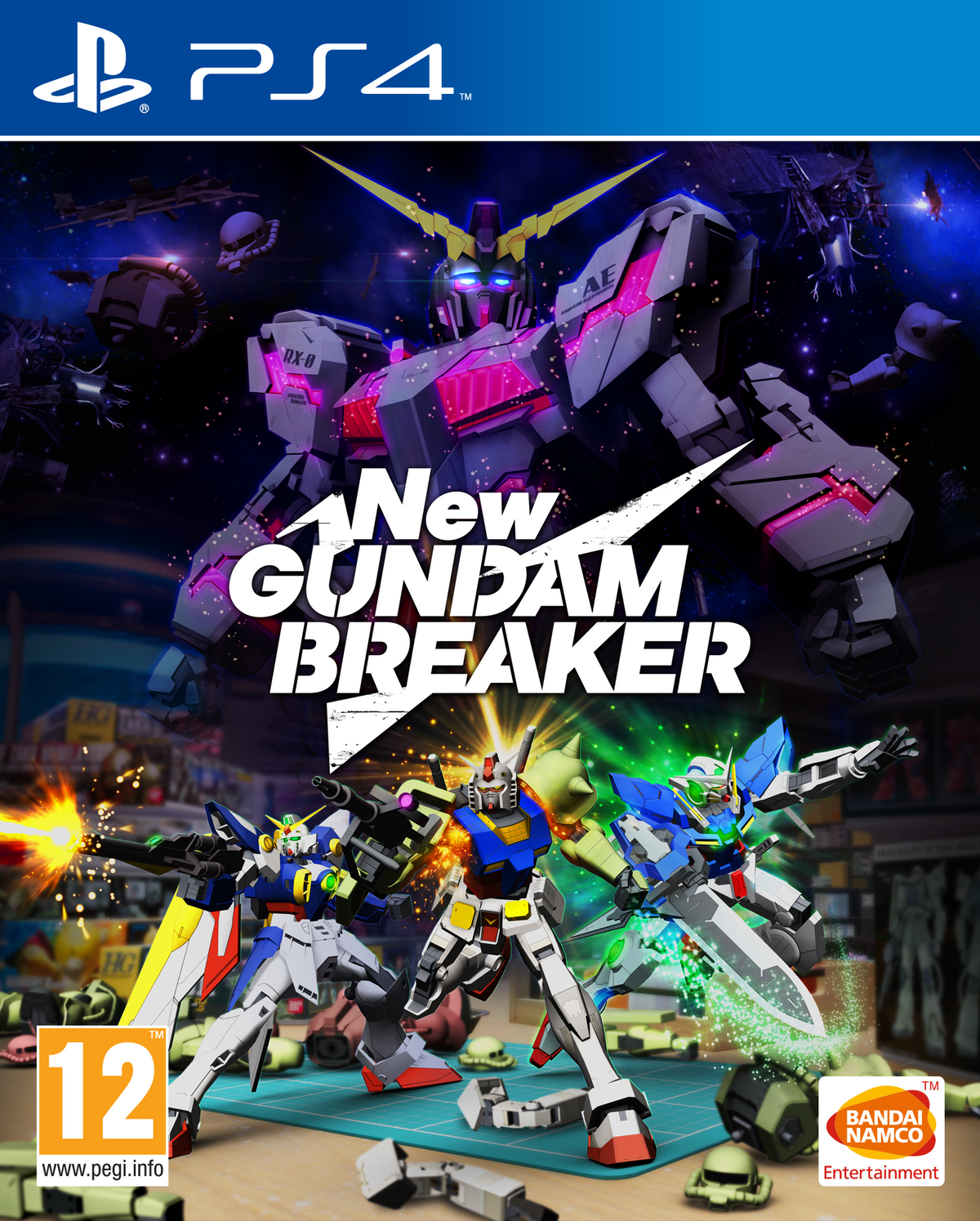 New Gundam Breaker – PlayStation 4 – spilomslag