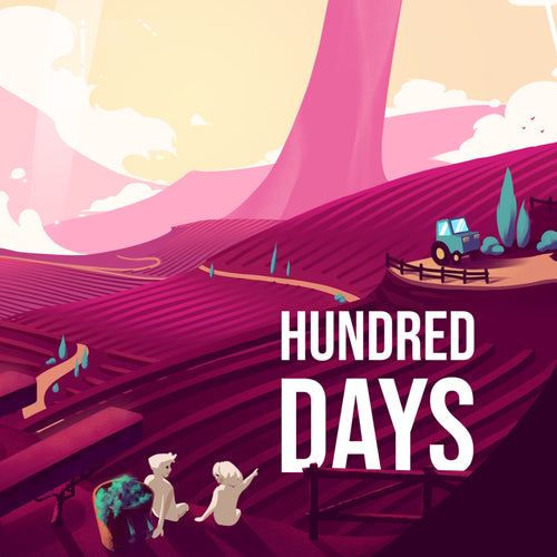 Hundred Days - Wine Making Simulator – PlayStation 5 – illustration og logo