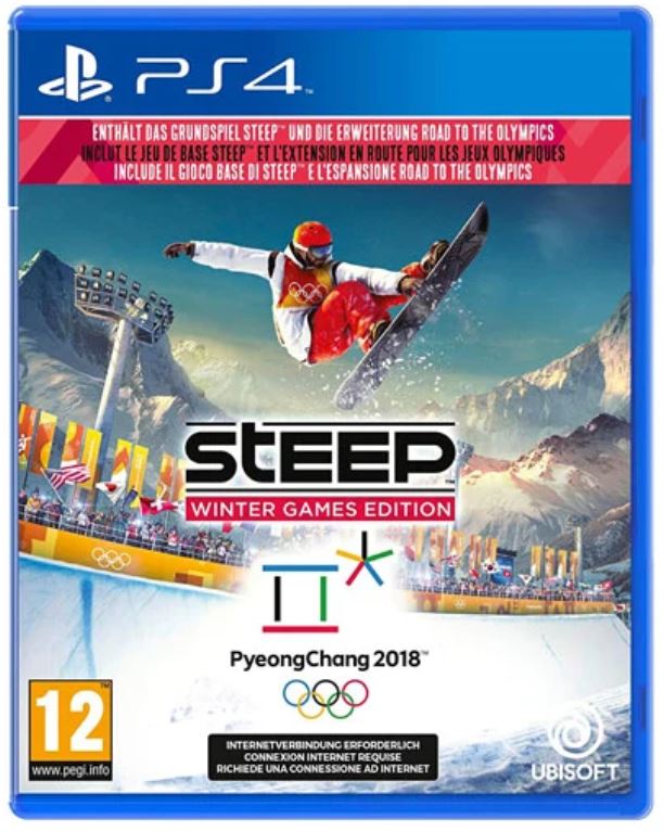 Steep: Winter Games DE- (Multi in game) – PlayStation 4 – spilomslag