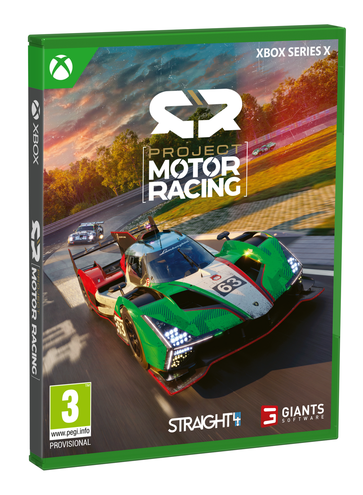 Project: Motor Racing – Xbox Series X – spilomslag