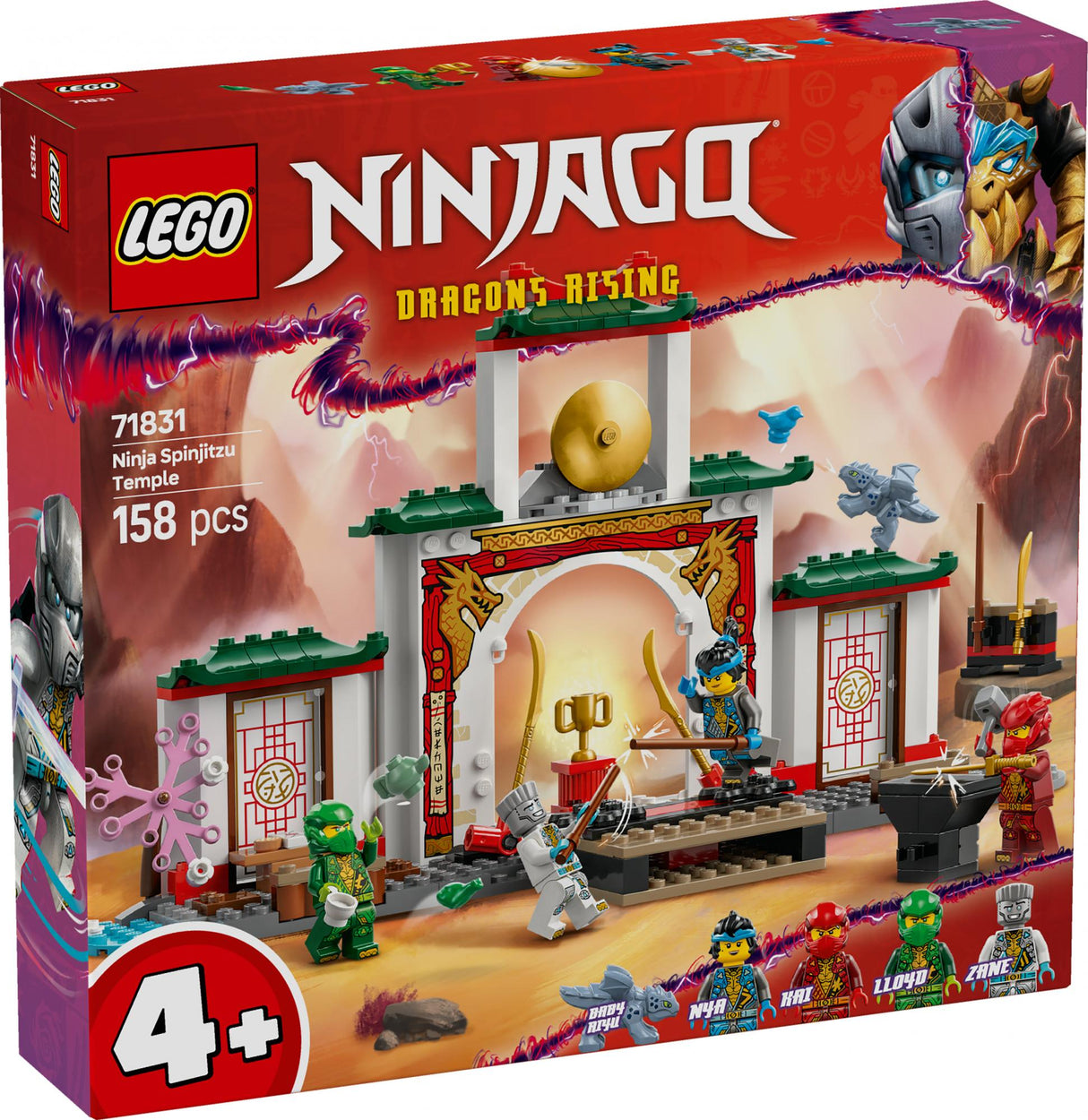 LEGO 71831 Ninjago Spinjitzu Ninja Temple LEGO