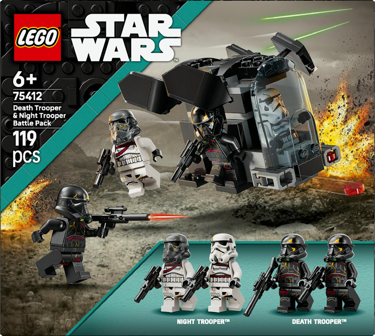 LEGO - Star Wars TM - Death Trooper & Night Trooper Battle Pack (75412) LEGO