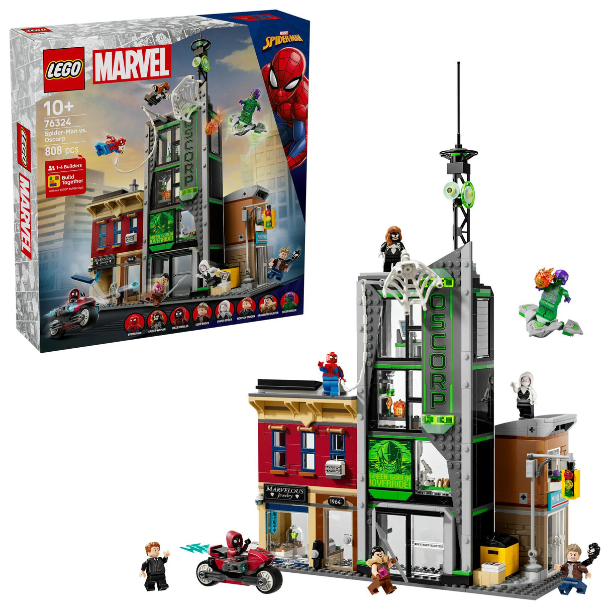 LEGO - Super Heroes - Spider-Man vs. Oscorp (76324) LEGO