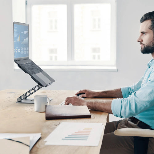j5create JTS127 justerbart laptopstativ i aluminium – produktbillede 5