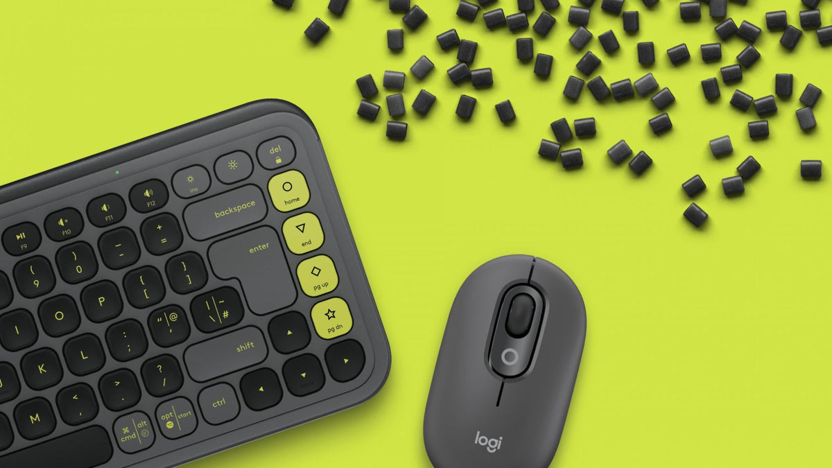 Logitech - Pop Icon Combo Nordic - Graphite Logitech