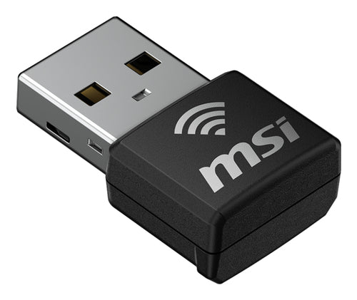 MSI AX1800 Nano – Wi-Fi 6 USB-adapter – adapterens yderside