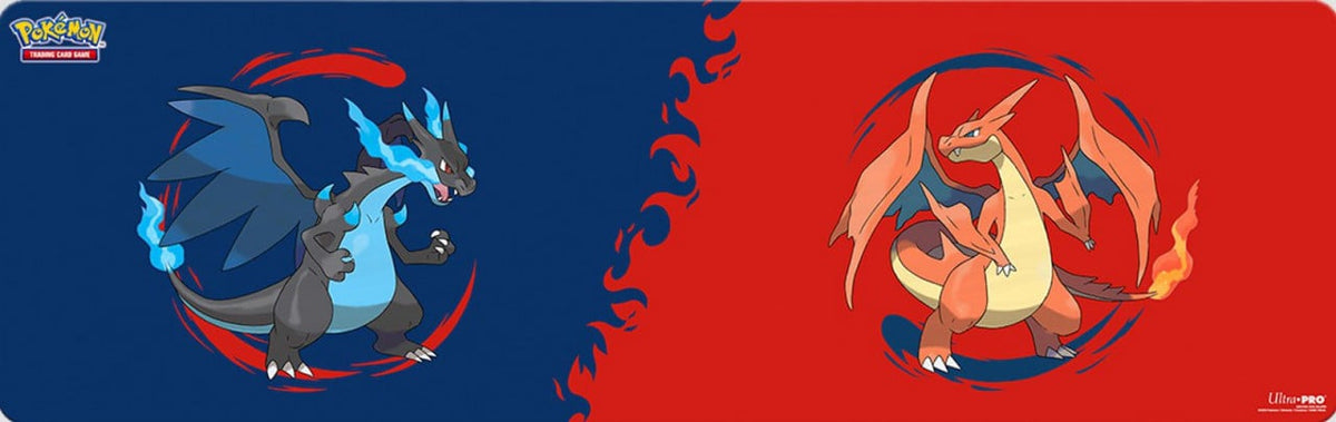 Pokémon Mega Charizard X/Y spillemåtte – 8 ft – produktbillede
