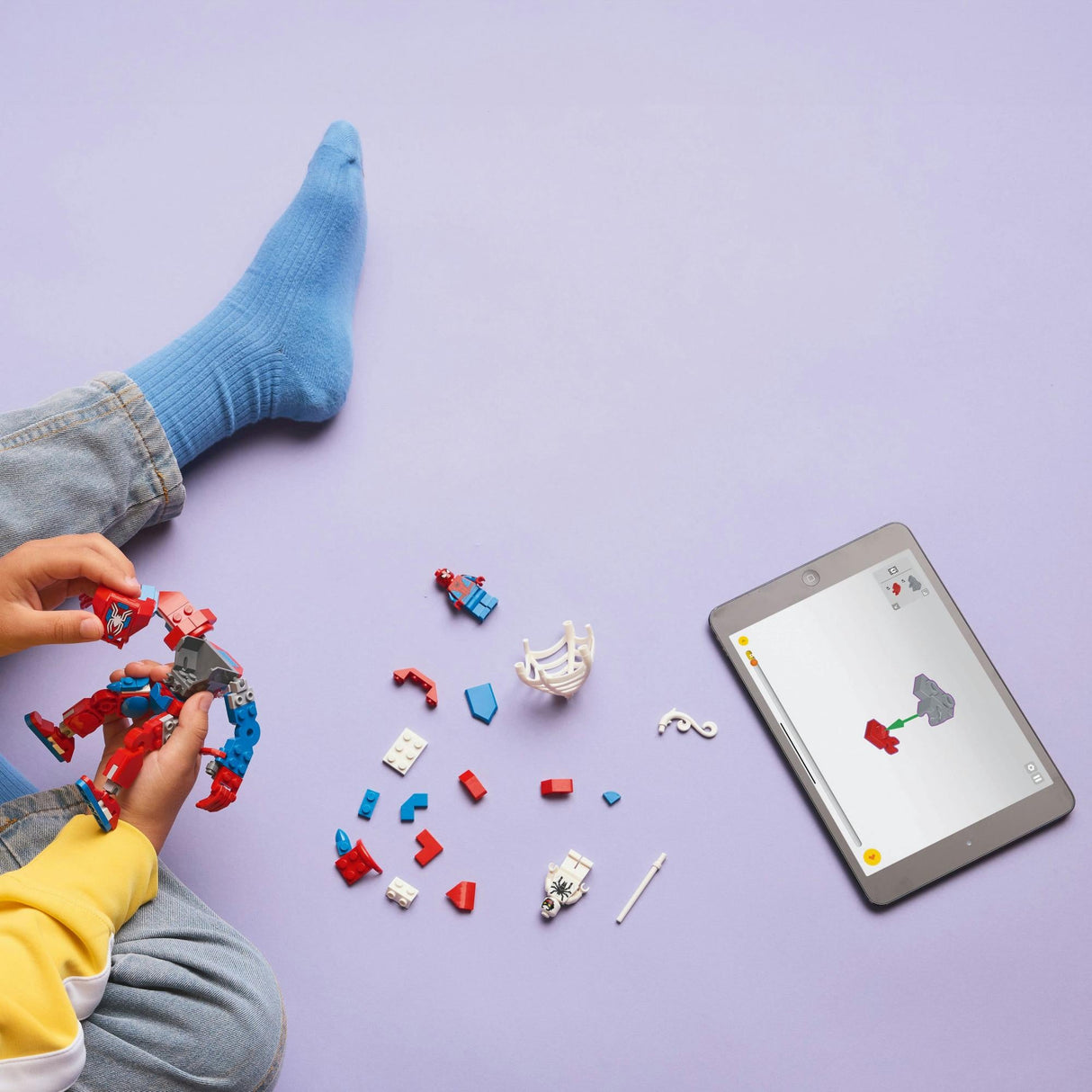 LEGO 76308 Marvel Super Heroes Spider-Man Mech vs. Anti-Venom LEGO