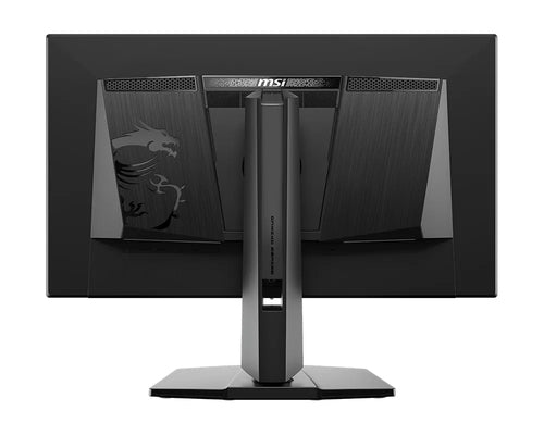 MSI MAG 272QPDE QD-OLED X24 – 26,5″ gamingskærm, 240 Hz – bagside med stativ