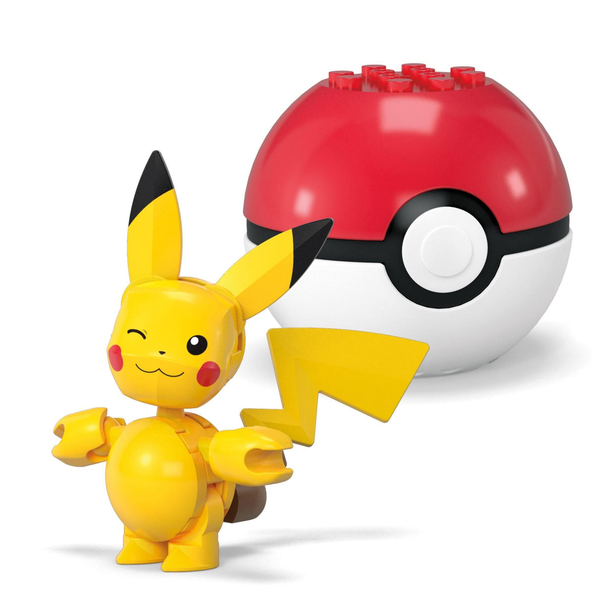MEGA - Pokémon Poké Ball 2-Pack Building - Pikachu & Ditto (JCT43) Megabloks
