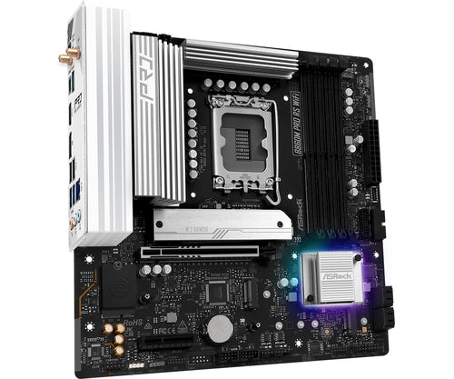 ASRock B860M Pro RS WiFi bundkort - produktbillede 4