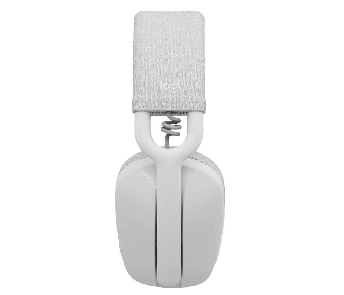Logitech - Zone Vibe 100 Lightweight Wireless Over Ear Headphones - Noise Canceling Microphone - OFF WHITE Logitech
