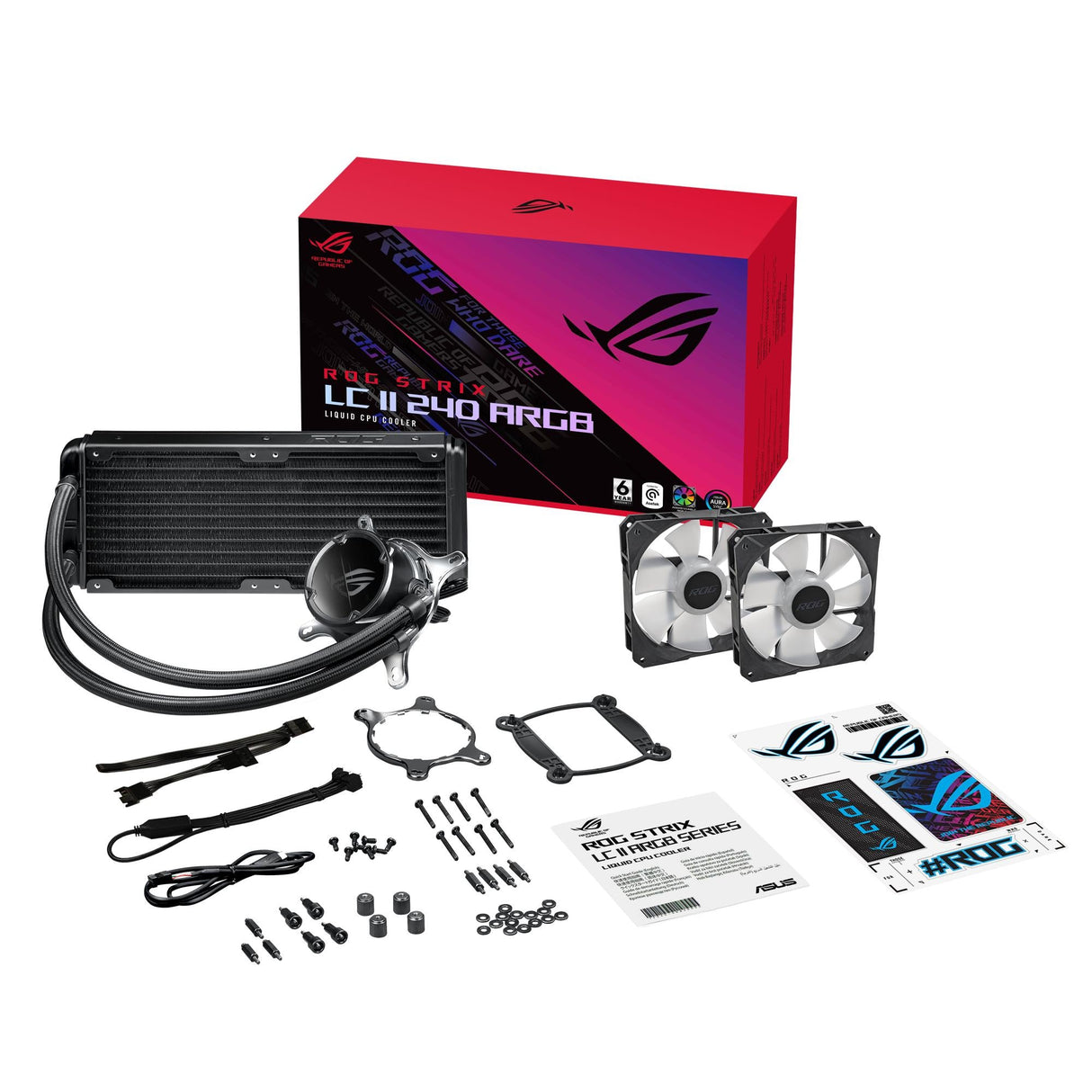 ASUS ROG STRIX LC II 240 ARGB AiO Liquid Cooler ASUS