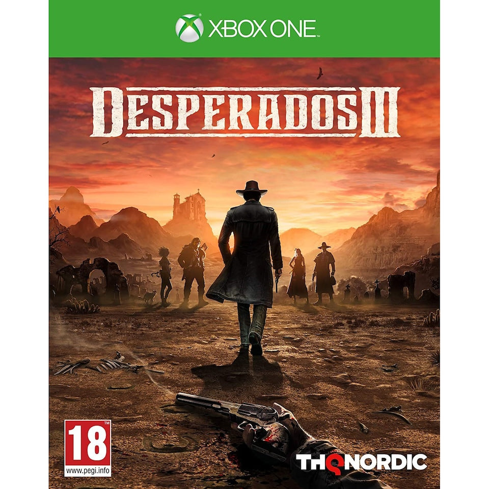 Desperados III (3) – Xbox One – spilomslag