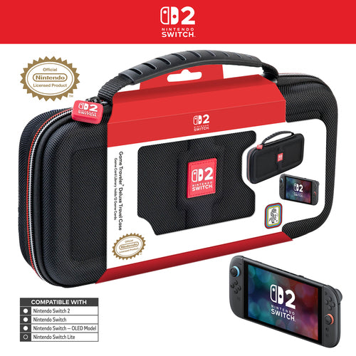 Nintendo Game Traveler: Deluxe Travel Case - Black Nintendo