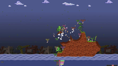 Worms Armageddon Anniversary Edition Nintendo Switch – Gameplay, spilscene 6