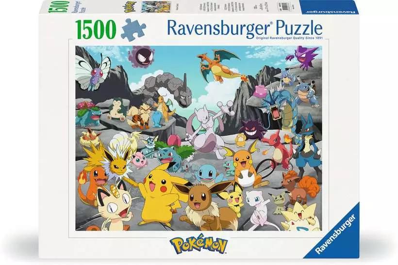 Ravensburger - Puzzle Pokémon Classics 1500p (12000726) Ravensburger