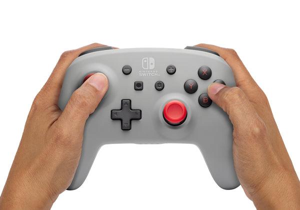 PowerA Trådløs Controller ‒ Retro Grå (Nintendo Switch)