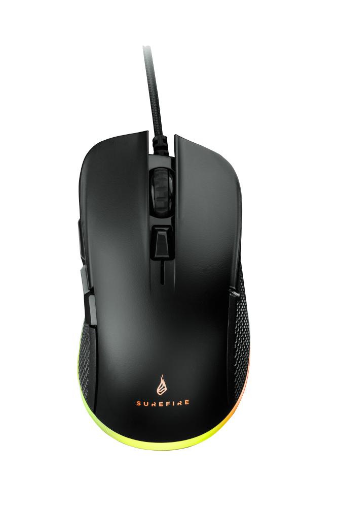 SUREFIRE - Buzzard Claw Gamingmus med 6 knappar och RGB