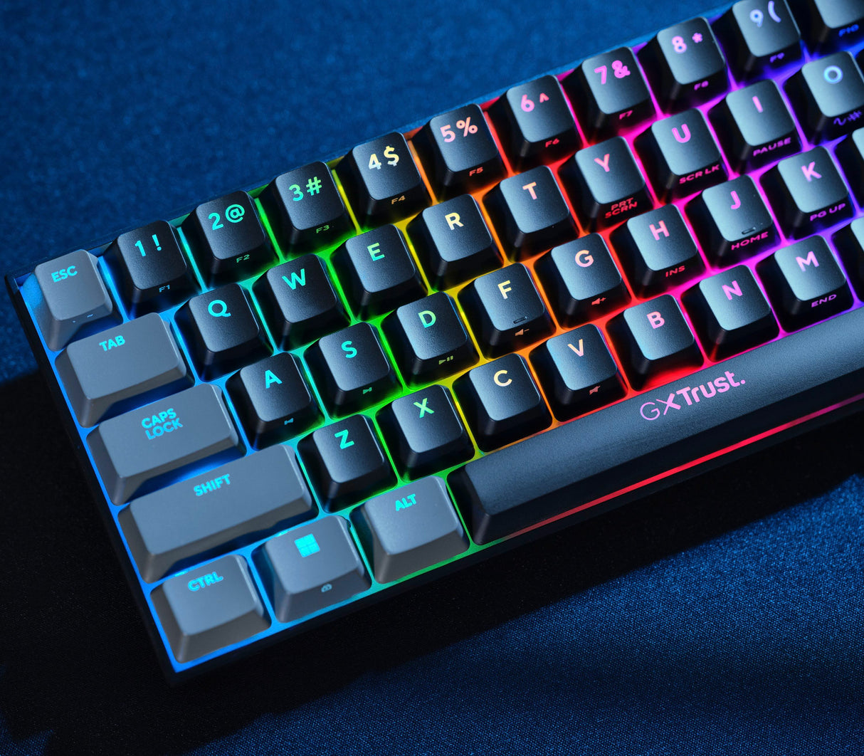 TRUST GXT867 ACIRA 60% MINI GAMING KEYBOARD ND