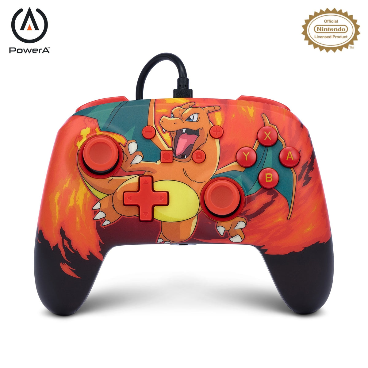 PowerA Enhanced Wired Controller – Charizard Vortex – Switch – produktbillede 4