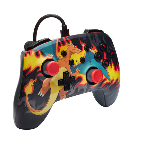 PowerA Enhanced Wired Controller – Charizard Firestorm – Switch – produktbillede 3