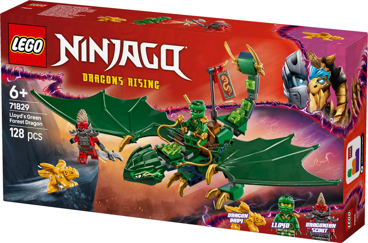 LEGO 71829 Ninjago Lloyd's Green Forest Dragon LEGO