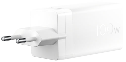 ASUS 100W USB-C GaN Charger – set skråt forfra (vinkel 8)