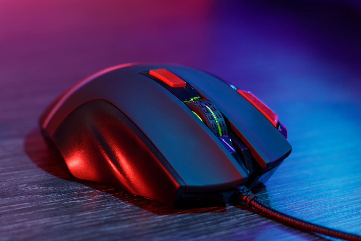 SUREFIRE - Eagle Claw Gamingmus med 9 knappar RGB