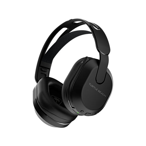 Turtle Beach Stealth 500 – PlayStation – Trådløst headset – Sort – headset skråt forfra