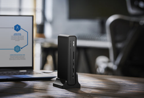 ASUS Triple Display USB-C Dock Duo DC301 – i en brugsopstilling