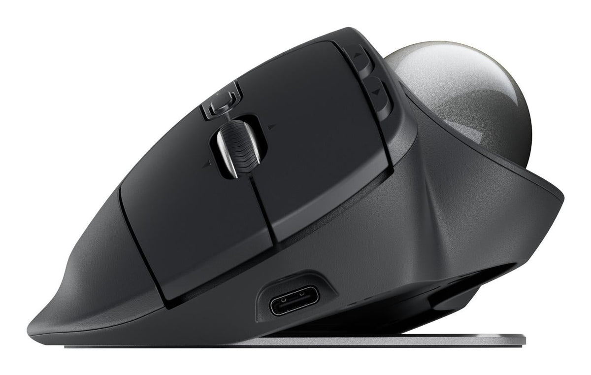 Logitech - MX Ergo S Advanced Wireless Trackball Black Logitech