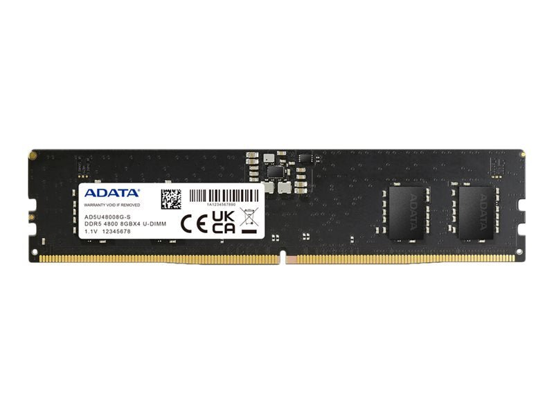 ADATA DDR5 8GB 4800MHz CL40 On-die ECC ADATA