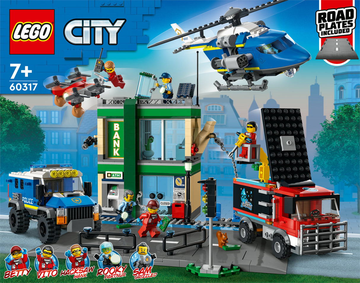 LEGO City Bank Heist & Chase - 60317 LEGO