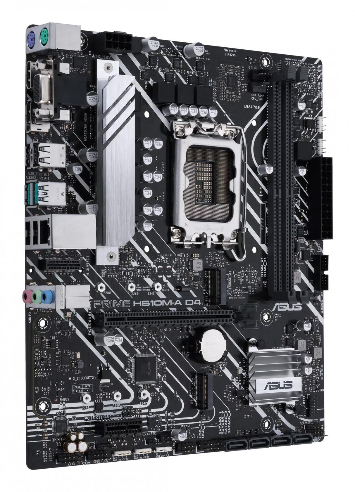 ASUS PRIME H610M-A D4-CSM Micro-ATX LGA1700 Intel H610 ASUSTeK COMPUTER
