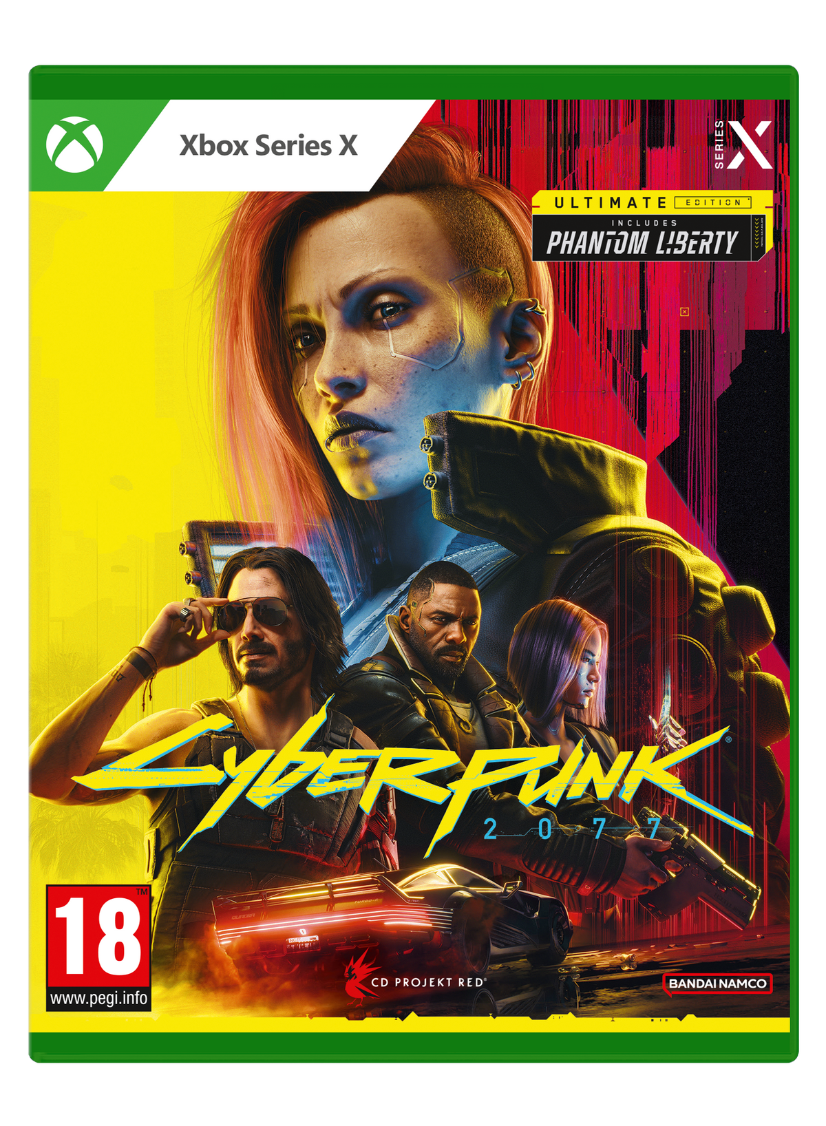 Cyberpunk 2077: Ultimate Edition – Xbox Series X – spilomslag