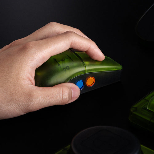 8BitDo Retro R8 Xbox Edition – trådløs PC-mus – Mus i hånden