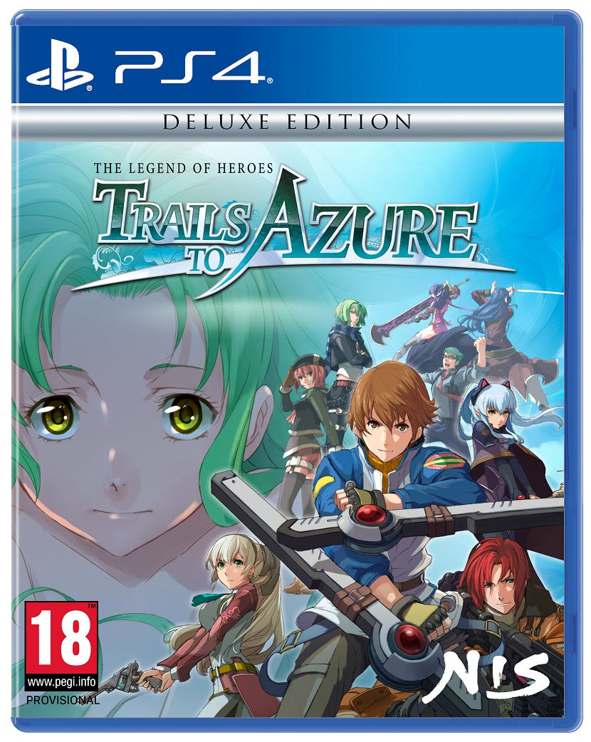 The Legend of Heroes: Trails to Azure - Deluxe Edition - PS4 - omslag