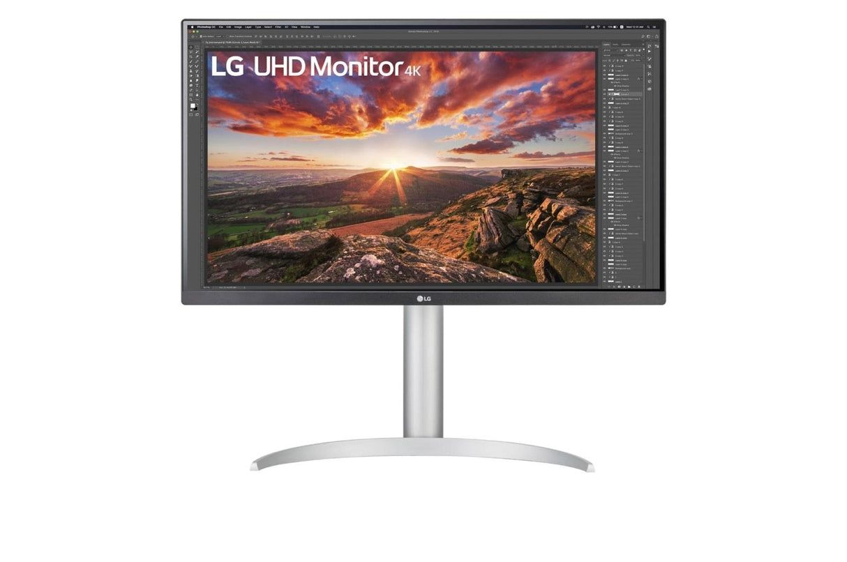 LG 27UP85NP-W 27 3840 x 2160 (4K) HDMI DisplayPort USB-C 60Hz Dockingskærm LG Electronics