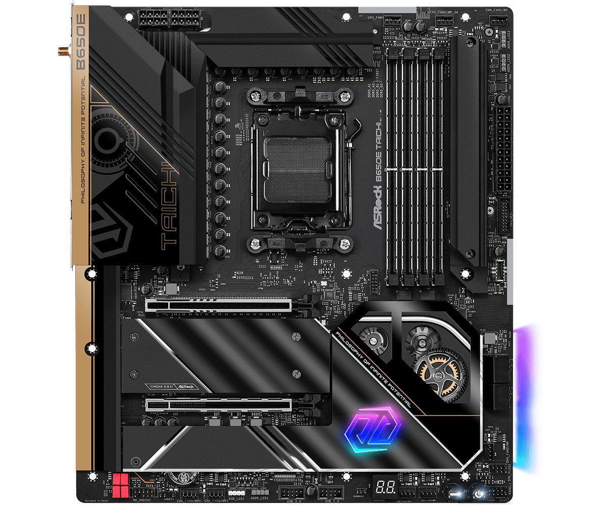 ASRock B650E TAICHI Udvidet ATX AM5 AMD B650 ASRock