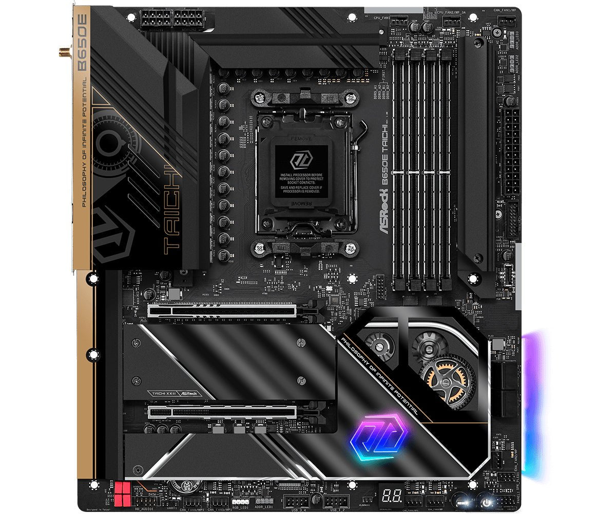 ASRock B650E TAICHI Udvidet ATX AM5 AMD B650 ASRock