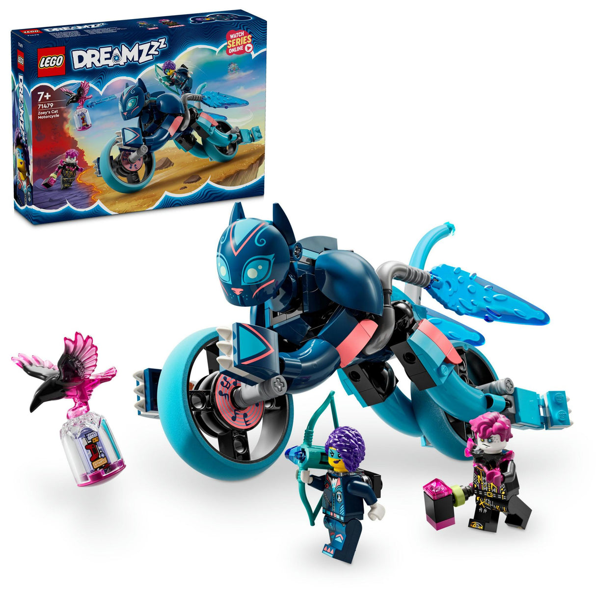 LEGO 71479 DREAMZzz Zoey's Cat Motorcycle LEGO