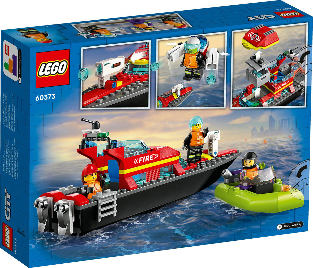 LEGO 60373 City Fire Boat LEGO