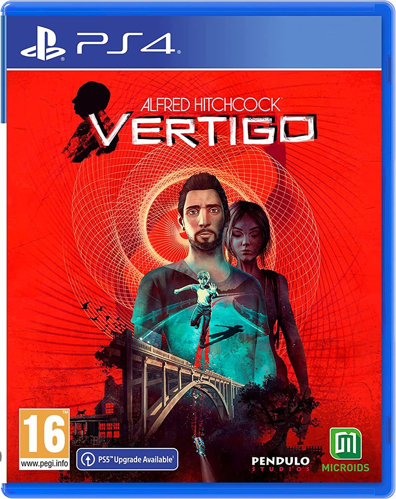 Alfred Hitchcock Vertigo – PlayStation 4 – spilomslag